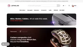 Lethal Gaming Gear LGG - Gaming Mice, Skates, Grips, Keyboards, Kecyaps, Mousepads & MORE
 – LETHAL.GG