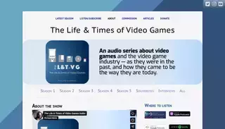Life And Times About | The Life & Times of Video Games