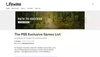 Life Wire The PS5 Exclusive Games List