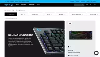 Logitech G Gaming Keyboards: Wireless, Mechanical, TKL | Logitech G