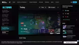 Lol E Sports LoL Esports | PLANNING