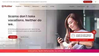 Mcafee McAfee AI-Powered Antivirus, Scam, Identity, and Privacy Protection
