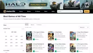 Metacritic Best Games of All Time - Metacritic
