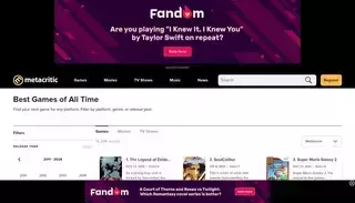 Metacritic Best Games of All Time - Metacritic