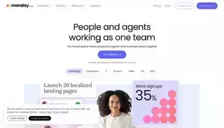 Monday The AI Work Platform for People & Agents | monday.com