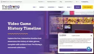 Museum Of Play Video Game History Timeline - The Strong National Museum of Play
