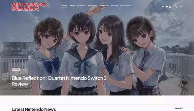 nintendo-insider.com homepage screenshot