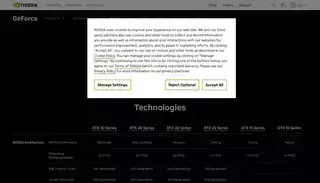 Nvidia Compare Current and Previous GeForce Series of Graphics Cards | NVIDIA