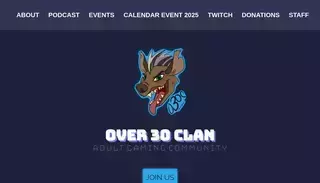 Over 30clan Over 30 Clan - The Gaming Community for adults