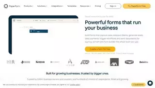 Paper Form Free Online Form Builder & Form Creator for SMBs in 2026 | Paperform