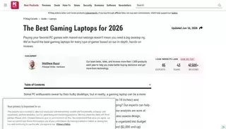Pcmag The Best Gaming Laptops We've Tested for 2026 | PCMag