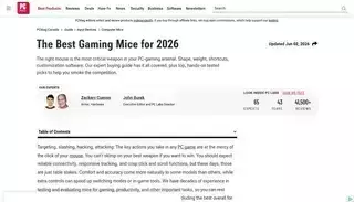 Pcmag The Best Gaming Mice We've Tested for 2026 | PCMag