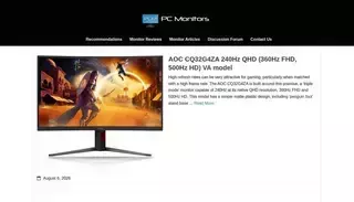 Pc Monitors PC Monitors - Expert Advice on Computer Monitors