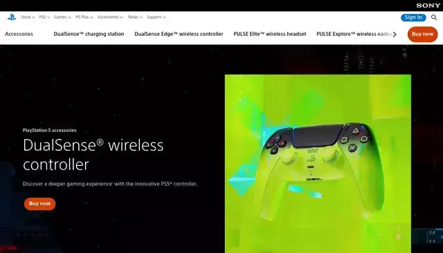 playstation.com homepage screenshot