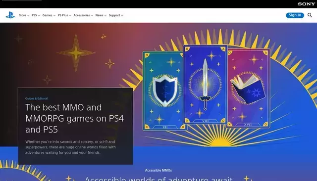playstation.com homepage screenshot