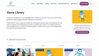 Play Works Games Archive | Playworks