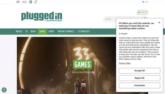 pluggedin.com homepage screenshot