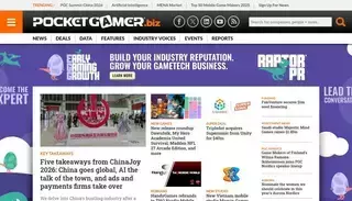 Pocket Gamer Mobile games industry news, discussion, analysis, opinion, events, jobs, and more | PocketGamer.biz