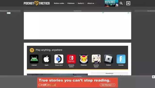 pockettactics.com homepage screenshot