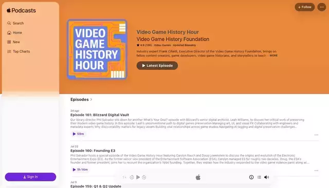 podcasts.apple.com homepage screenshot