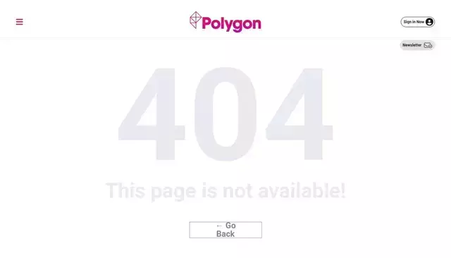 polygon.com homepage screenshot