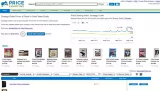 Price Charting Strategy Guide Prices & Values | All Player's Guide Issues with Prices