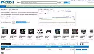 Price Charting Xbox Prices & Values | All Xbox Games with Prices