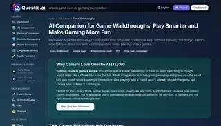 Quest Ie AI Companion for Game Walkthroughs — Never Get Stuck Again 2026 | Questie AI
