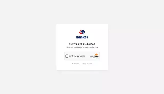 ranker.com homepage screenshot