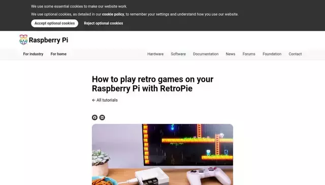 raspberrypi.com homepage screenshot
