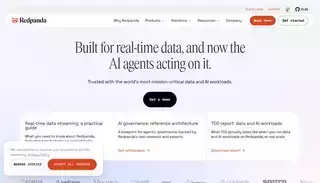 Red Panda High-perf Agentic Data Plane & Streaming | Redpanda