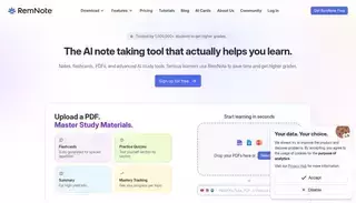 Rem Note Study Faster with AI Flashcards, Quizzes & Summaries