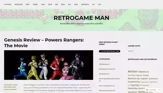 Retro Game Man RetroGame Man – Reviewing Retro Games of the 80's and 90's