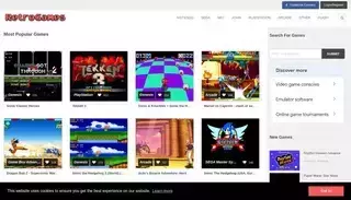 Retrogames RetroGames.cc - Play retro games online in your browser