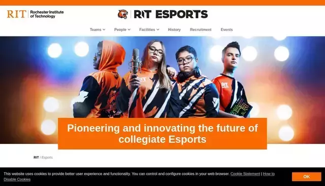 rit.edu homepage screenshot