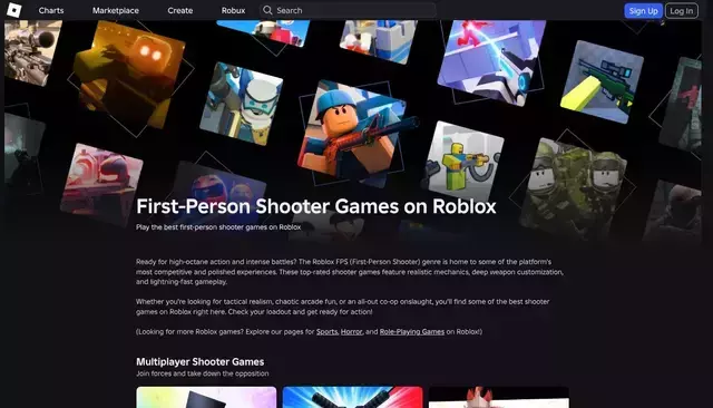 roblox.com homepage screenshot