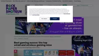 Rock Paper Shotgun Best gaming mouse - top wired and wireless mice | Rock Paper Shotgun