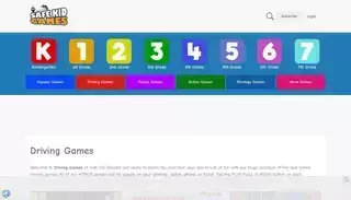Safe Kid Games Driving Games - Safe Kid Games
