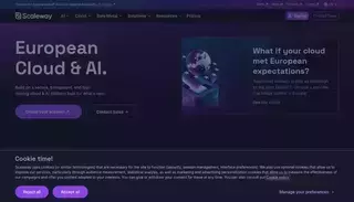 Scale Way European Cloud & AI. | Scaleway