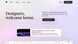 Sketch Sketch · Design, prototype, collaborate and handoff