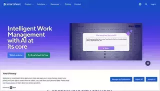 Smart Sheet Intelligent Work Management Platform | Smartsheet