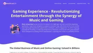Smash Cast Level Up the Playlist - Indie Music Elevates Game Soundtracks