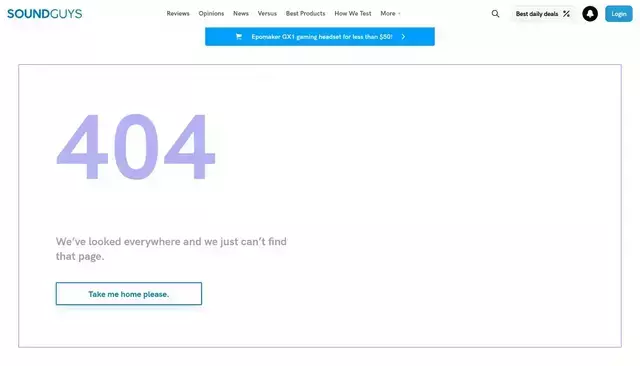 soundguys.com homepage screenshot