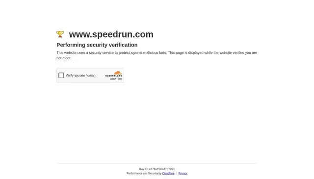 speedrun.com homepage screenshot