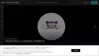 Sports Engine Play ARGENTINA vs CENTRAL AMERICA Replay | SportsEngine Play
