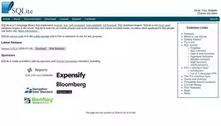 Sqlite SQLite Home Page