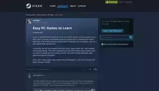 Steam Community Easy PC Games to Learn :: Off Topic