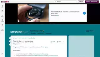Fandom Category:Twitch streamers - Streamerpedia
