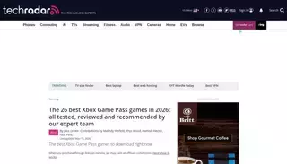 Tech Radar The 26 best Xbox Game Pass games: all reviewed and recommended by us | TechRadar