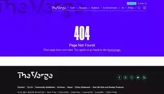 The Verge 404 Not Found | The Verge